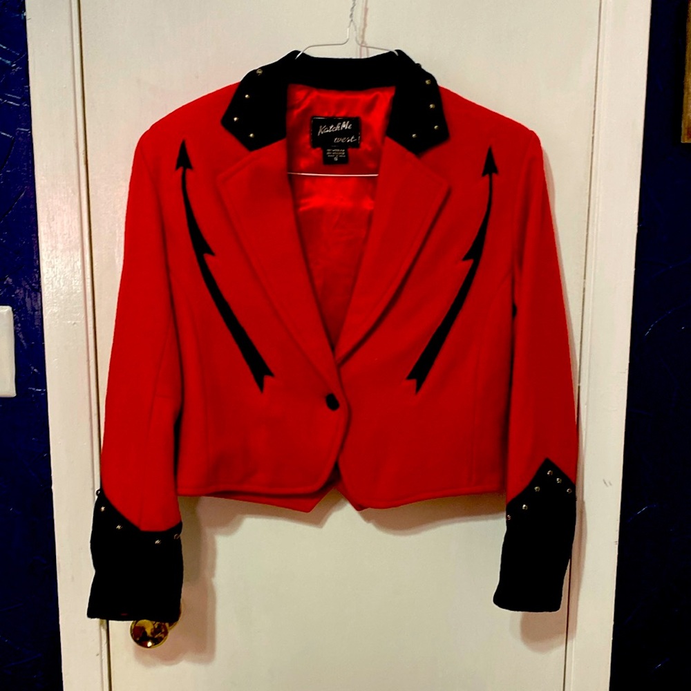 Women’s Katch me west sz S wool jacket